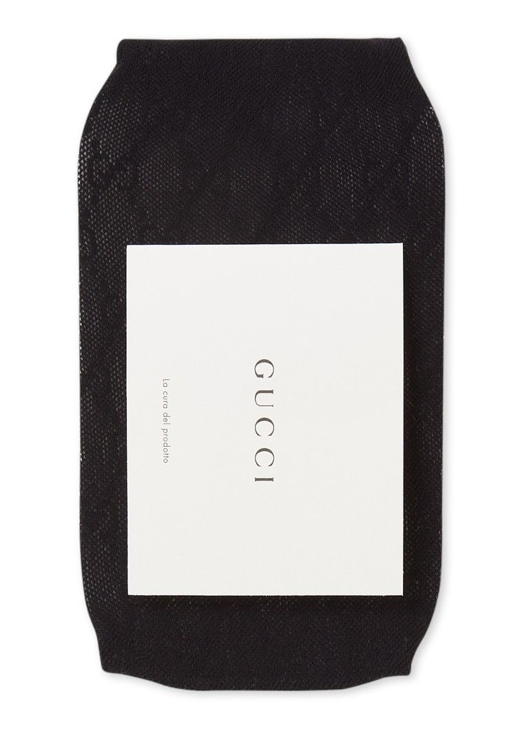 Gucci Netpanty met logoprint • Zwart • de Bijenkorf | De Bijenkorf (NL)