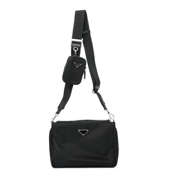 PRADA Nylon Re-Edition 2000 Shoulder Bag Black | Fashionphile