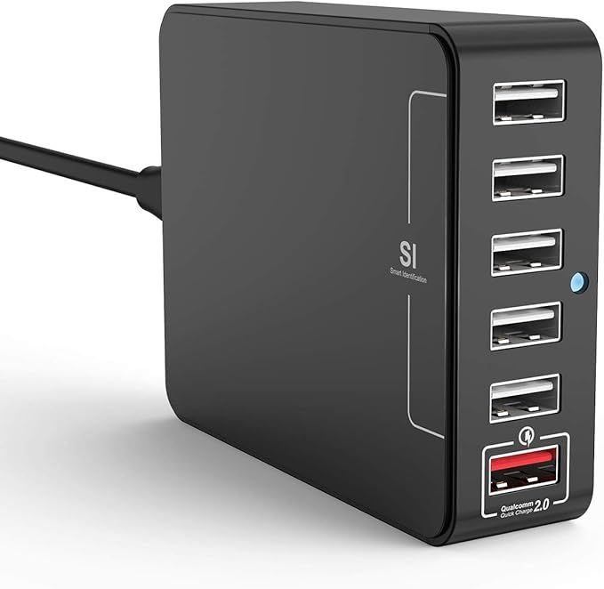 USB Charger, Jelly Comb Desktop Charger : 6-Port USB Charging Station, Charger Hub, Multiple USB ... | Amazon (US)
