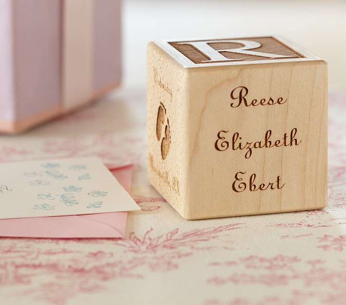 Personalized Wooden Block | Pottery Barn Kids