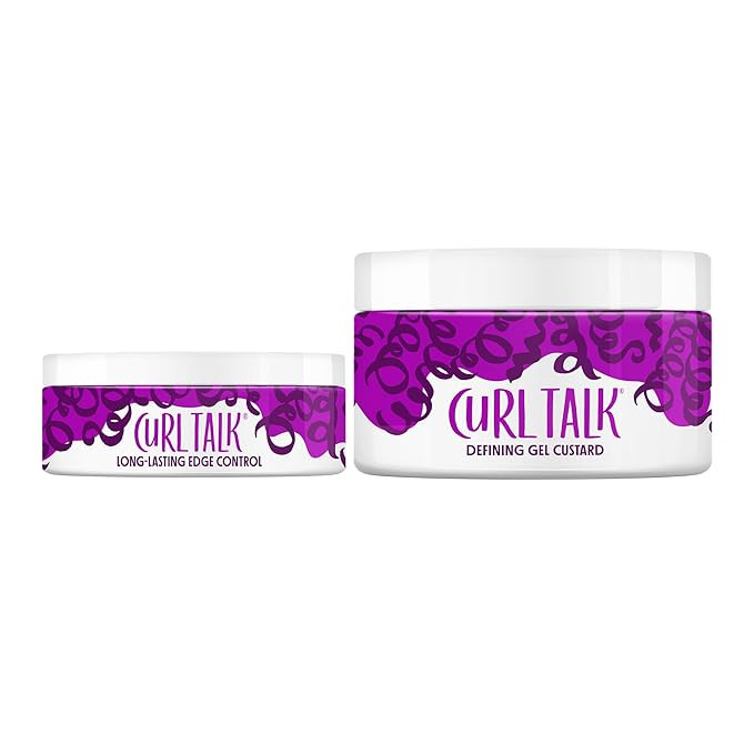 Not Your Mother's Curl Talk Edge Control Gel and Defining Gel Custard (2-Pack) - Formulated with ... | Amazon (US)