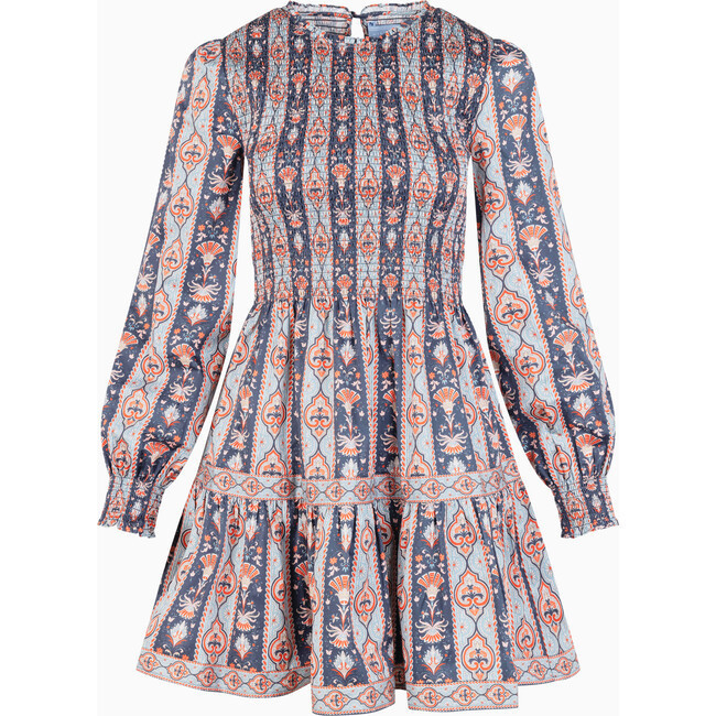 Hill House Home | The Viviana Mini Nap Dress, (Navy Blue Emma Stripe, Size Large) | Maisonette | Maisonette