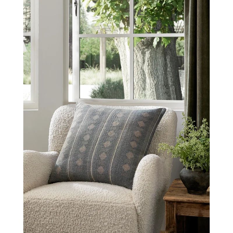 Palomar Striped Cotton Throw Pillow | Wayfair North America