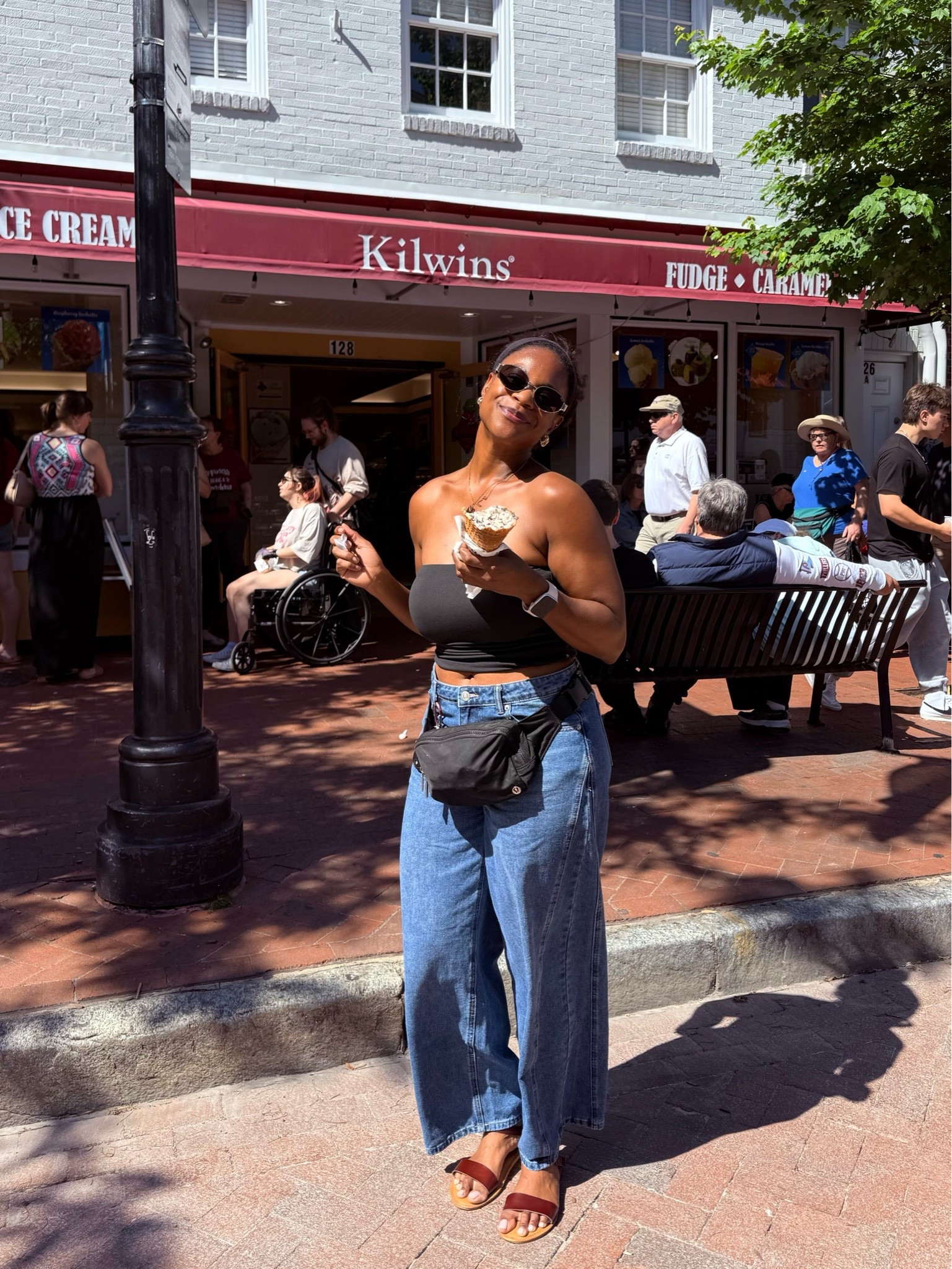 Summer outfit 
Tube top 
Strapless top 
Strapless bra 
Barrel jeans
Black bandeau 
Bandeau crop strapless
Summer staple outfit

#LTKootd #LTKdayinmylife #LTKActive