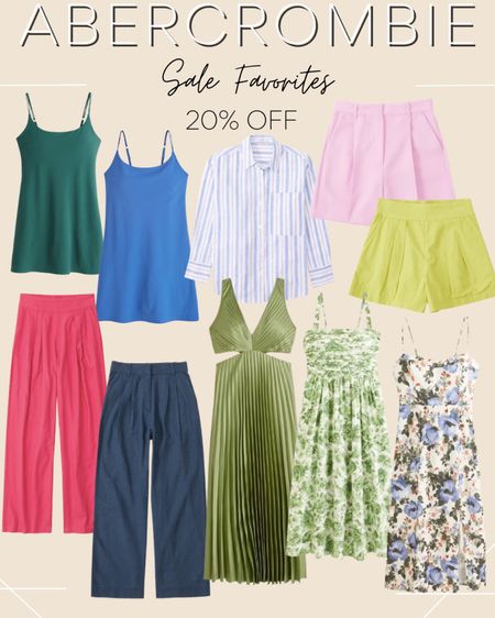Abercrombie sale favorites ✨🤍

Summer dress, linen pants, tailored shorts, summer style, beach dress 

#LTKsalealert #LTKtravel #LTKSeasonal