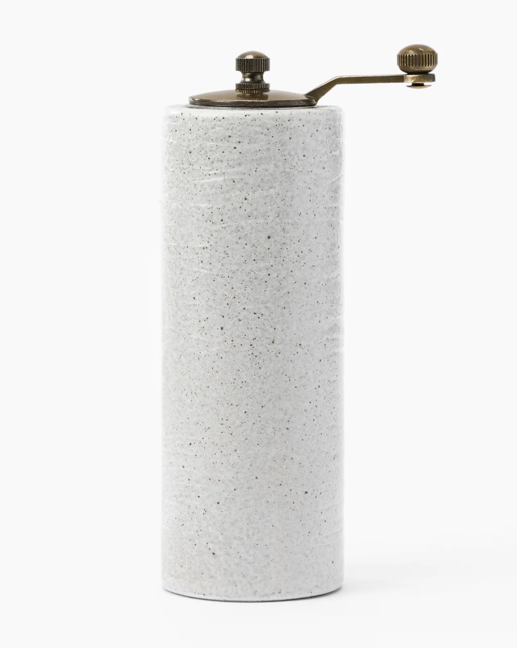 White Speckled Salt & Pepper Grinder | McGee & Co.