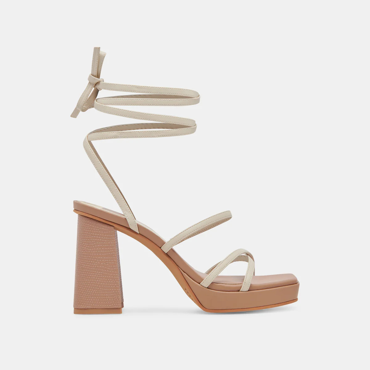 AMANDA HEELS IVORY MULTI STELLA | DolceVita.com
