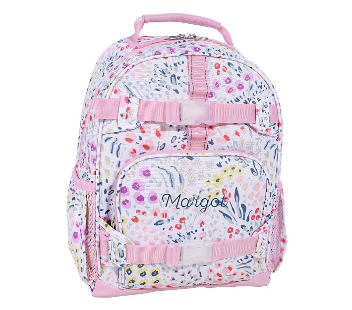 Mackenzie Pink Field Floral Backpacks | Pottery Barn Kids