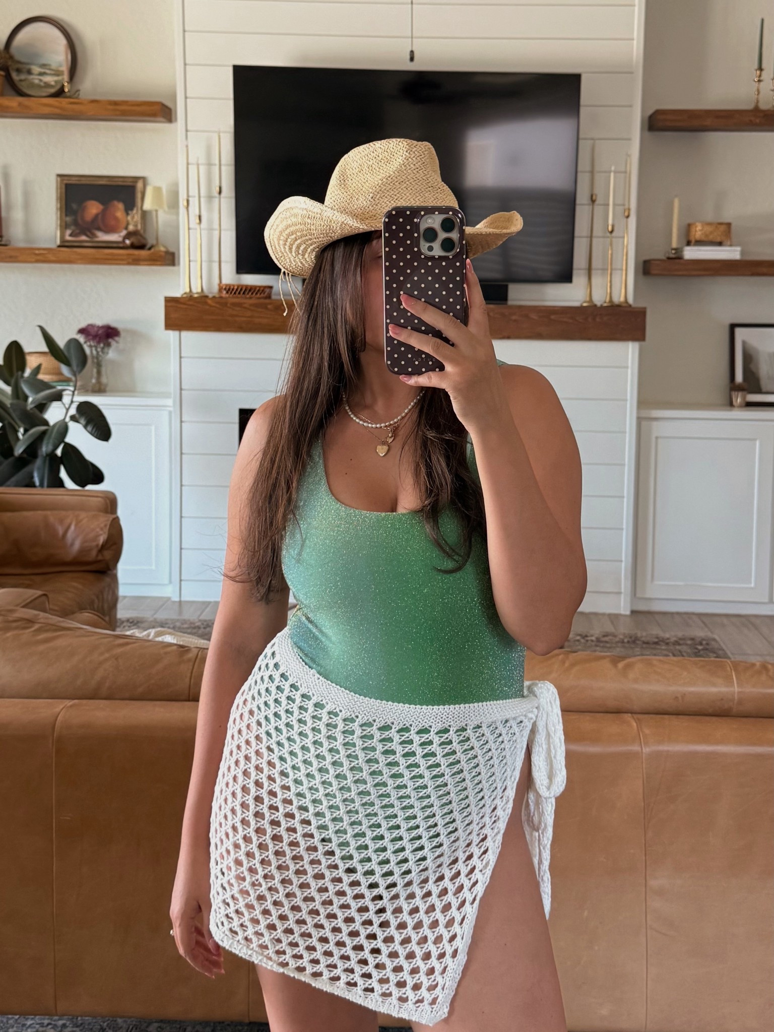 Vacation outfit #3
Swimsuit: M
Wrap: M

#LTKU #LTKSeasonal #LTKStyleTip