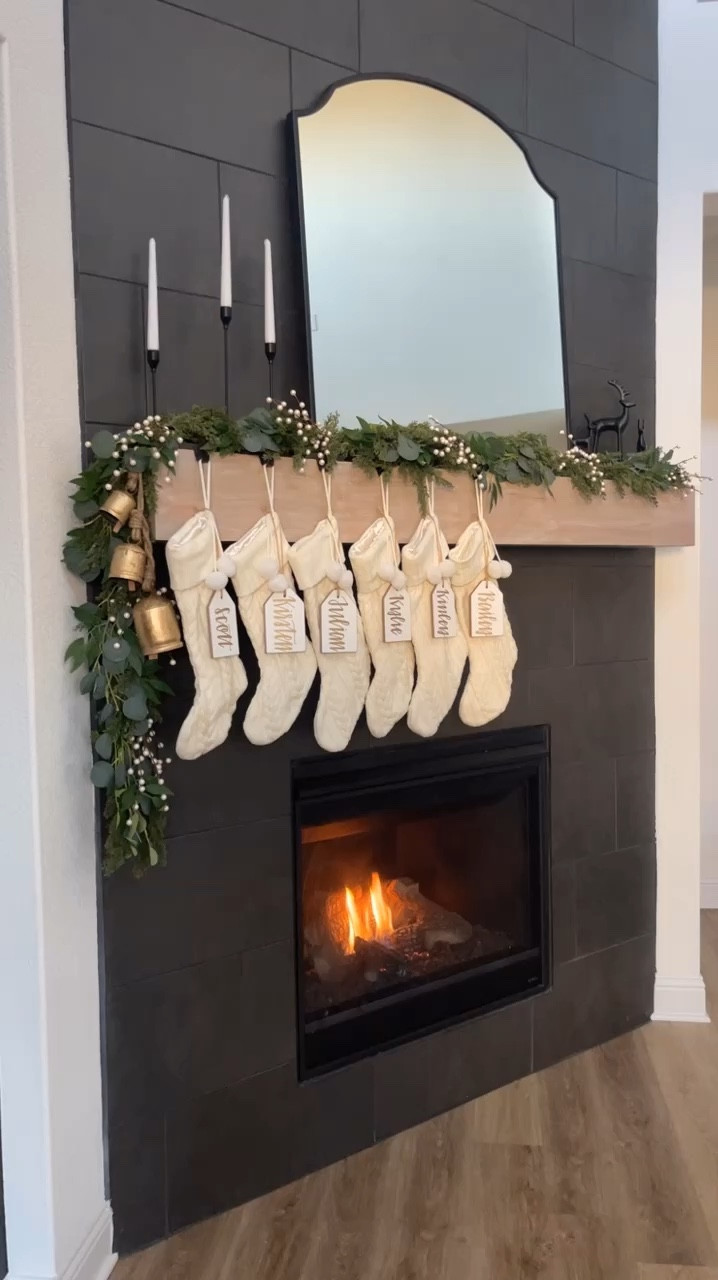 Christmas mantle decor! 😍 OBSESSED! 

#LTKHoliday #LTKHome #LTKSaleAlert