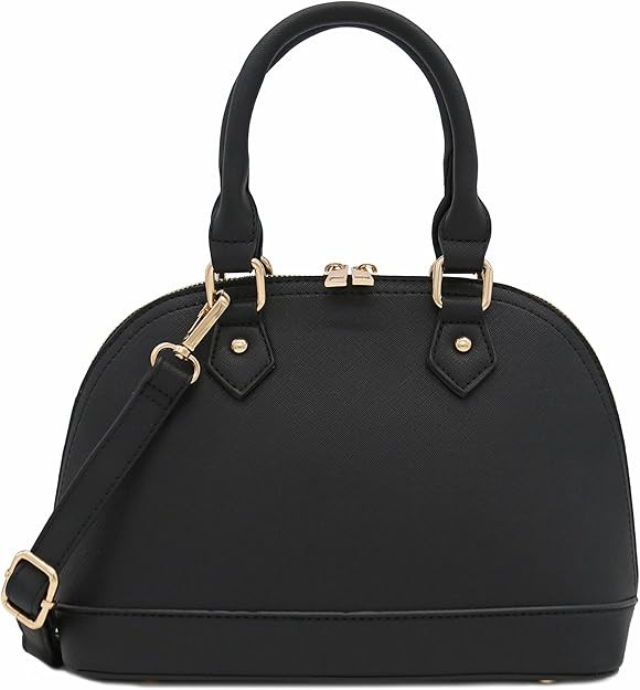 Zip-Around Saffiano Classic Dome Satchel | Amazon (US)