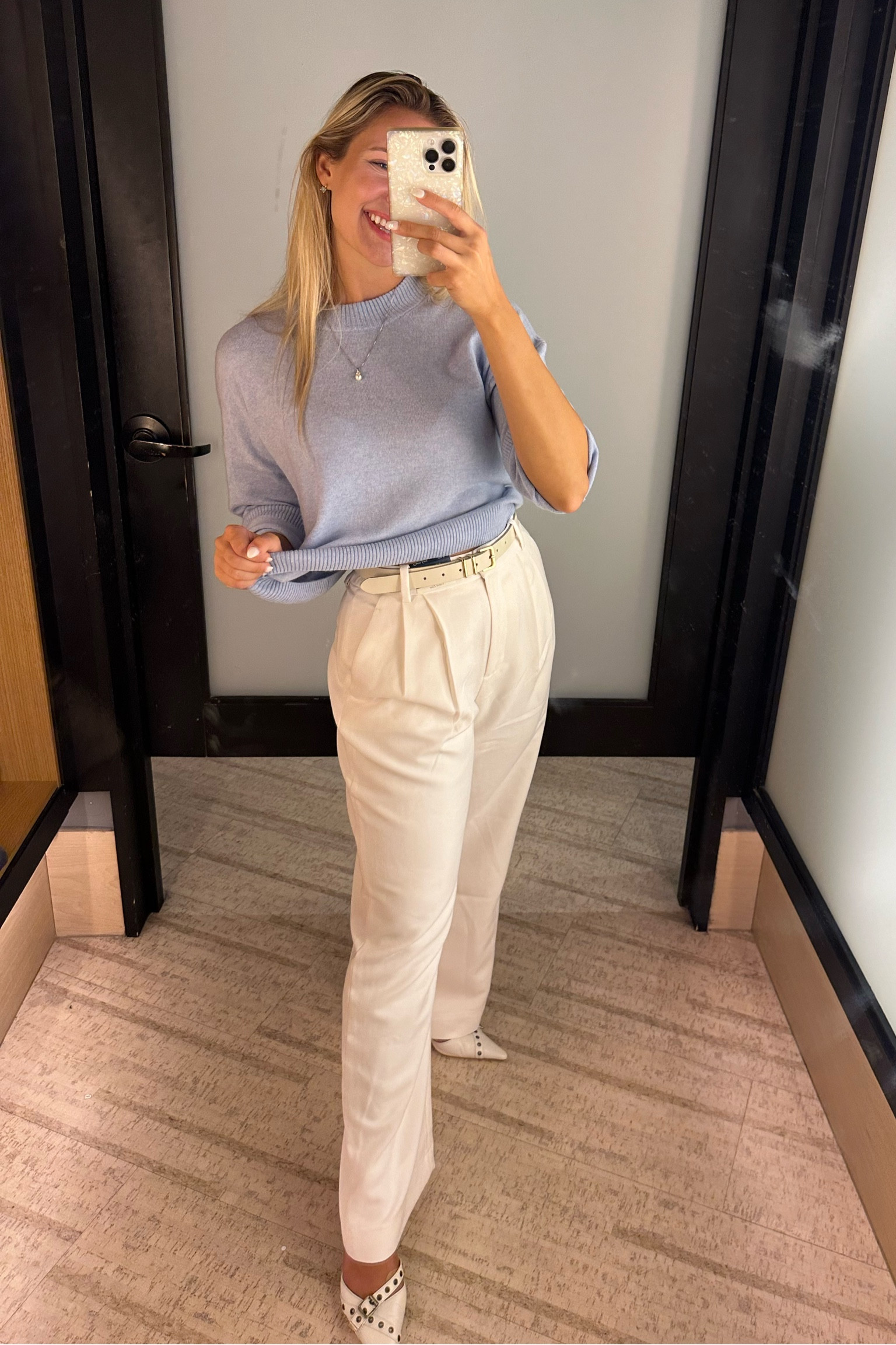 Another office outfit to transition from summer to fall #a&f extra 20% at AF running now 

#LTKxAF #LTKSaleAlert #LTKFindsUnder50