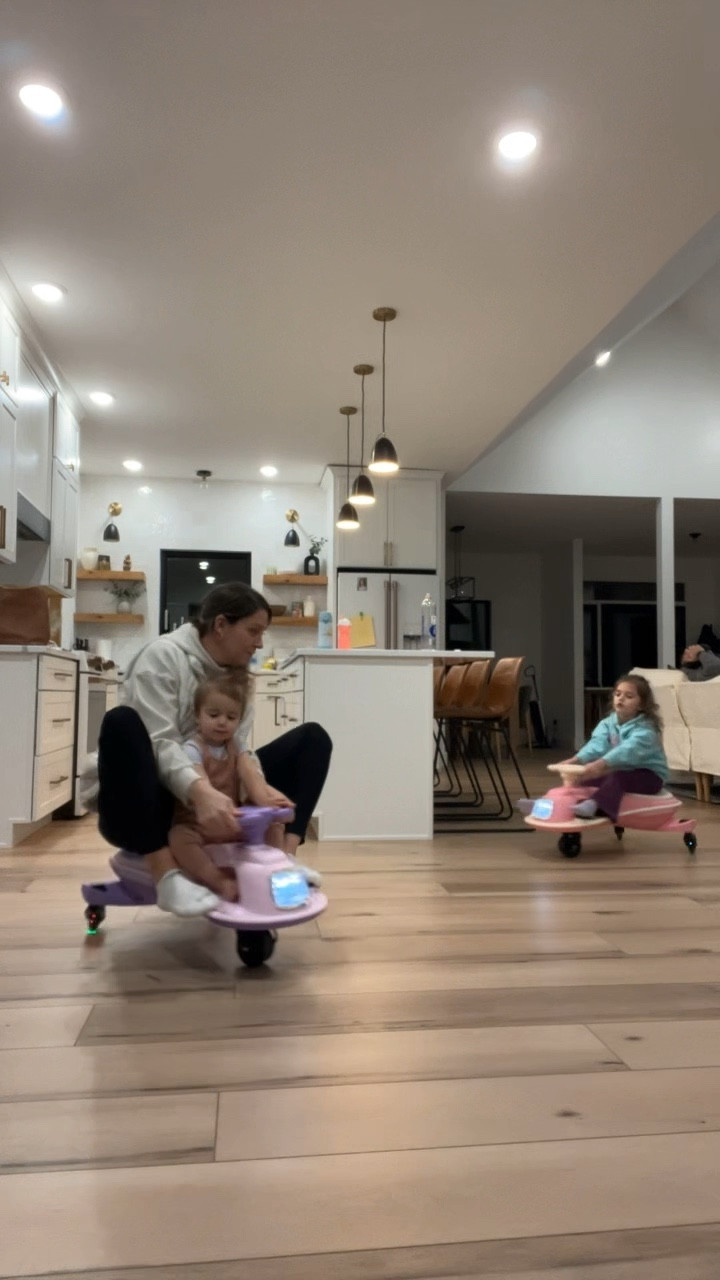 The most fun electric cars and so quiet! 
Does come with music option, the battery on these last surprisingly long & as you can even fit me! lol 

#LTKKids #LTKdayinmylife #LTKmomlife