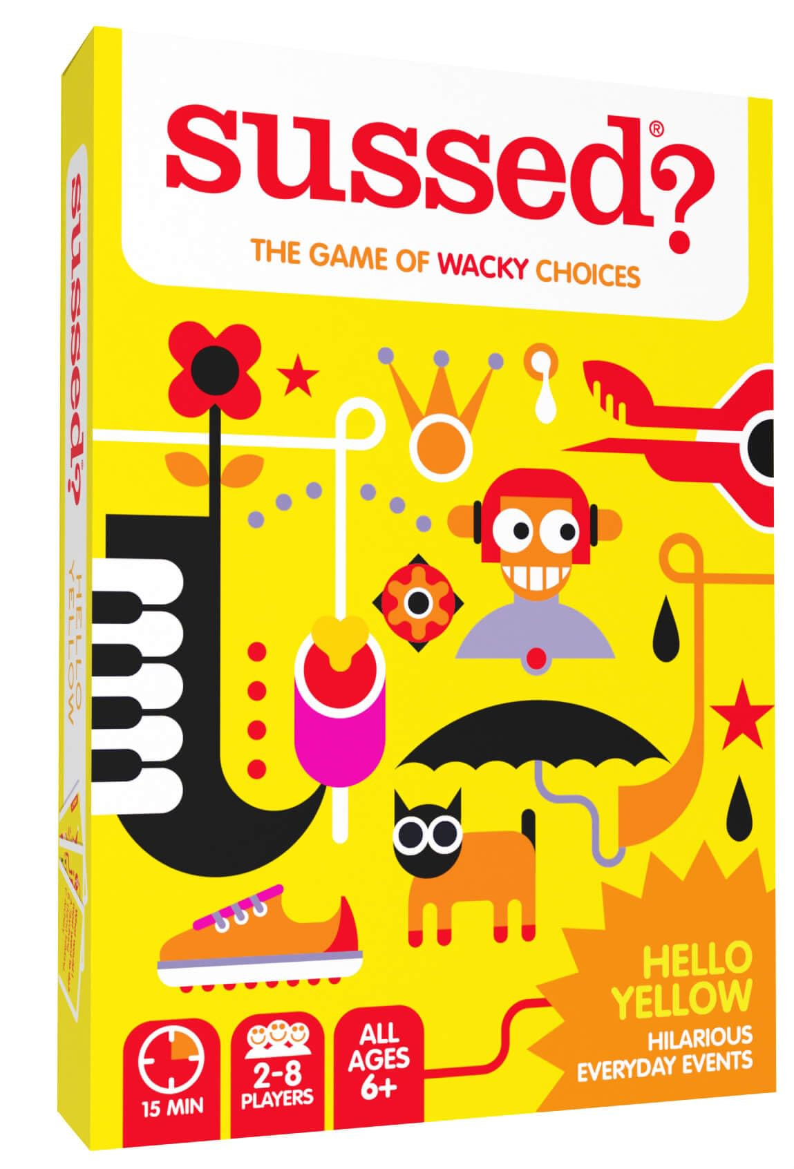 SUSSED The Game of Wacky Choices - Card Game for Kids & Families Who Love Social Board Games - Gr... | Amazon (US)