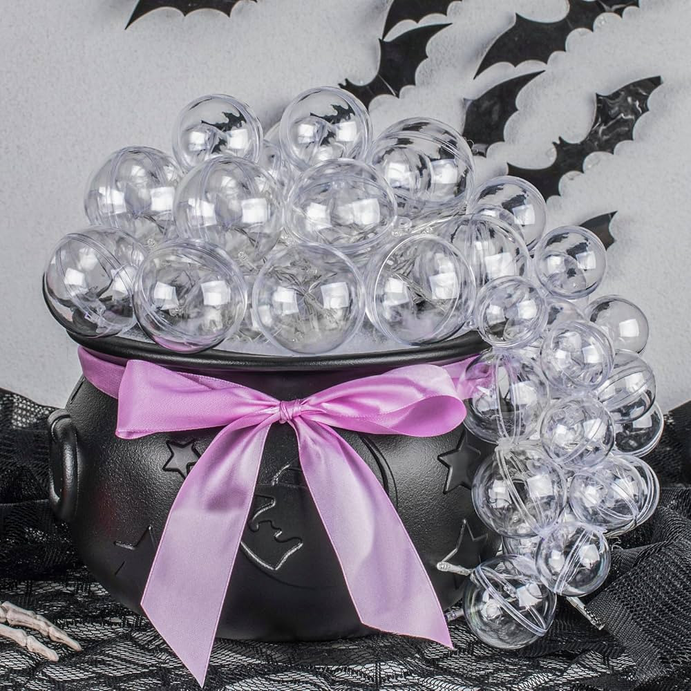 Halloween Decorations Indoor,Black Witches Cauldron,Halloween Party Decorations,Plastic Cauldron ... | Amazon (US)