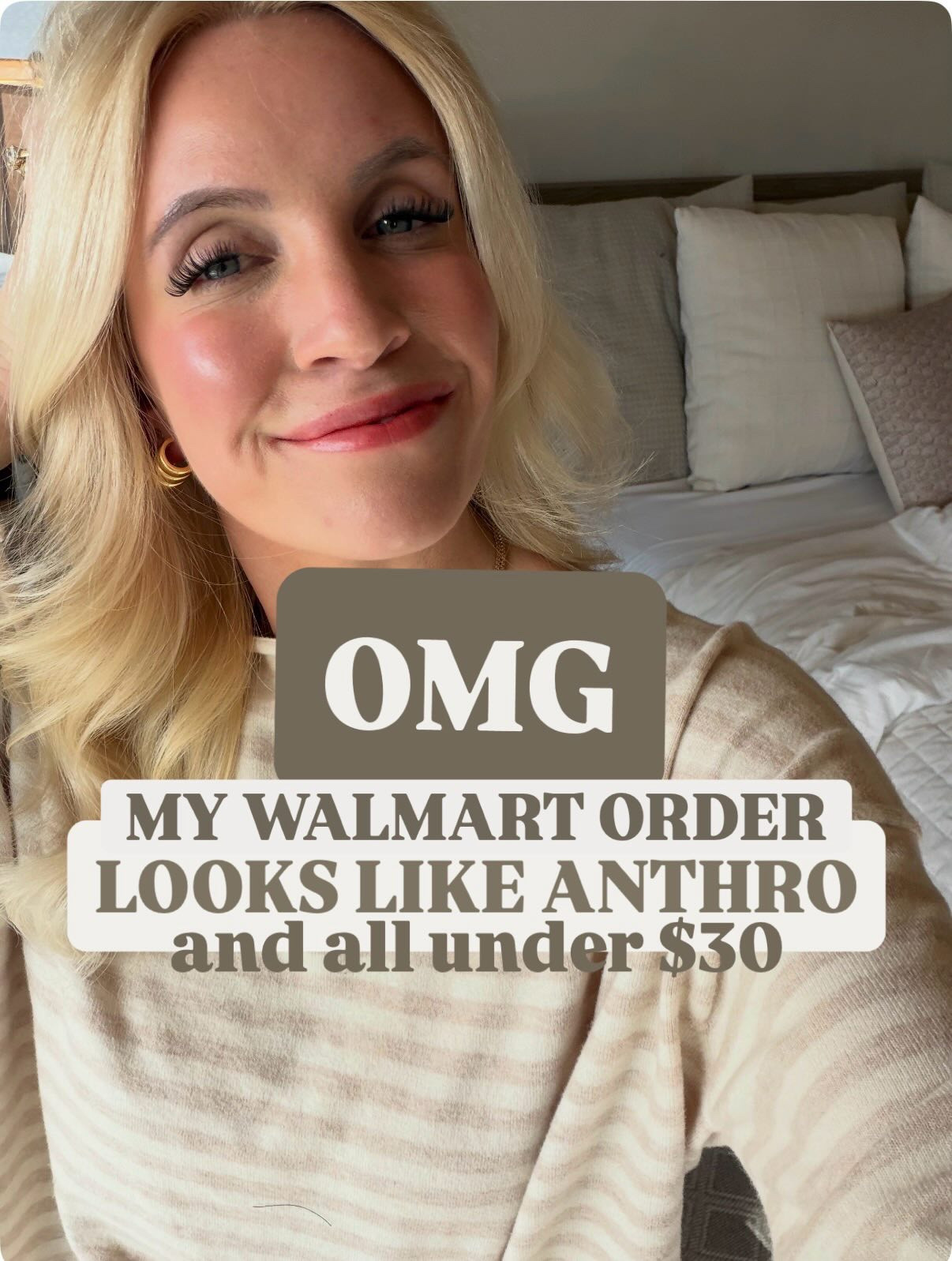 Comment SHOP and I’ll send links! My Walmart order looks so fancy! All of my favorite finds right now