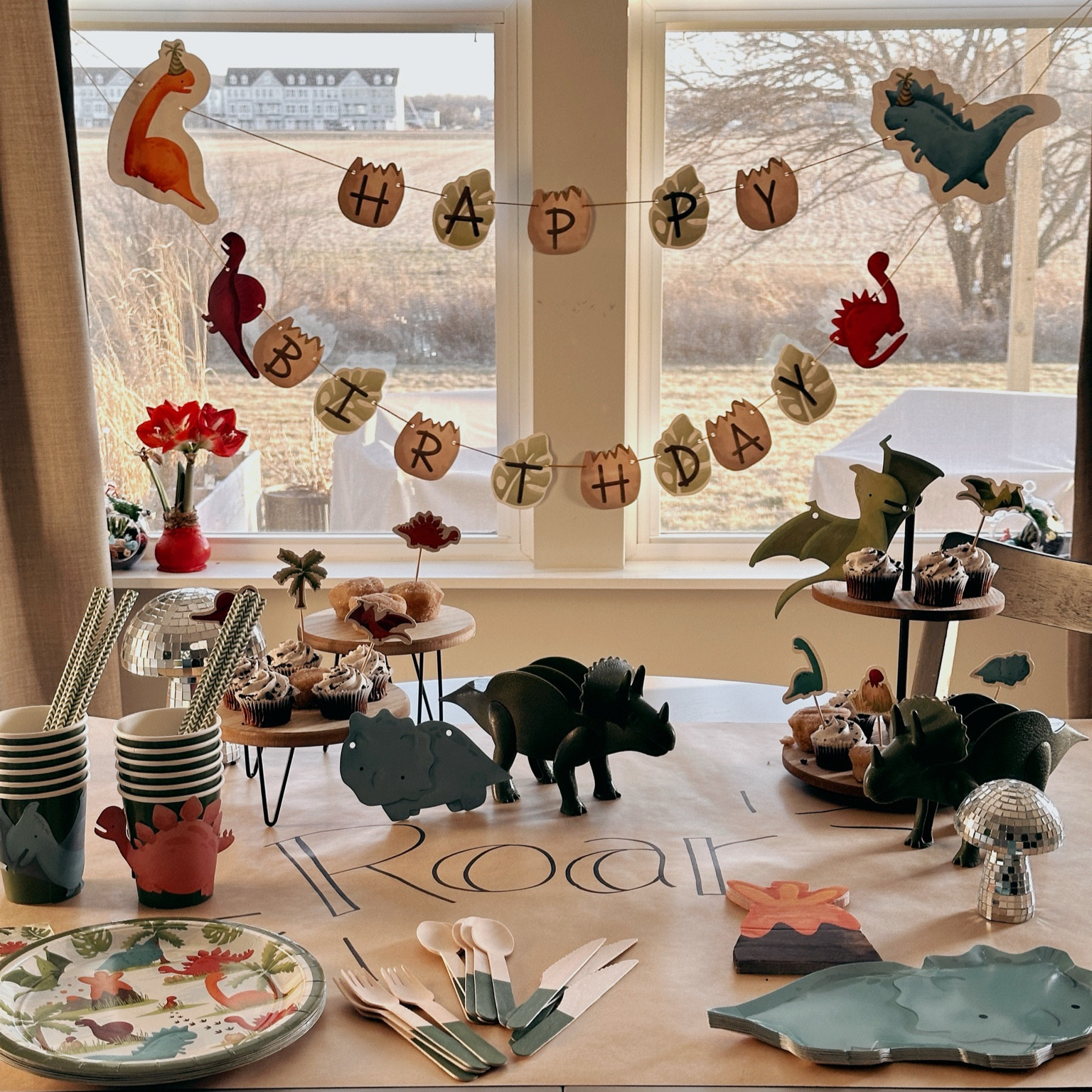 A quick and easy dino party setup!  Made easier by the Peppy Place!  
#partykit #dinoparty #kidsparties #party

#LTKparties #LTKfamily #LTKkids