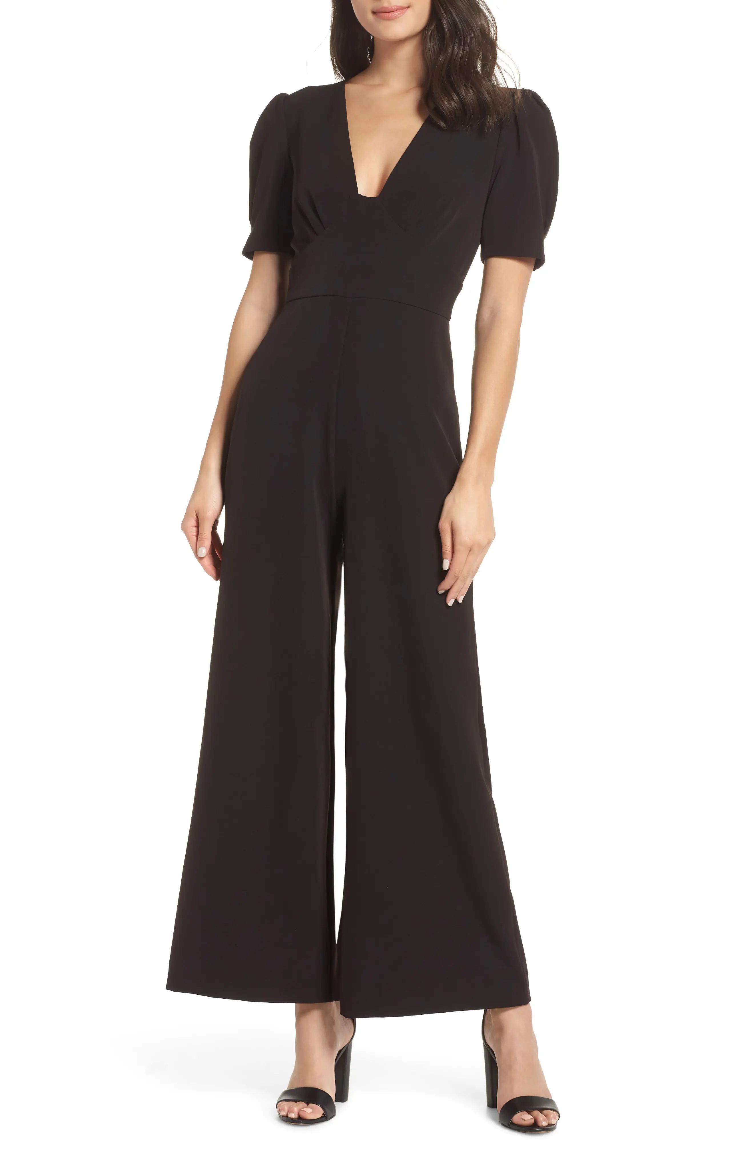 Women's Ever New Puff Sleeve Jumpsuit | Nordstrom