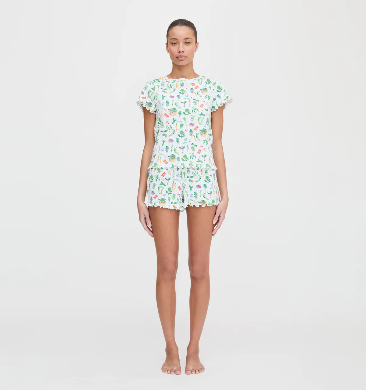 The Nina Pajama Set - Farmer's Market | Hill House Home US