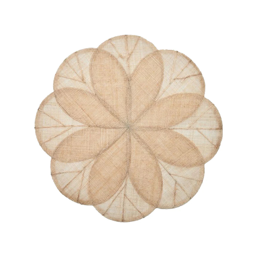 Sinamay Flower Placemat (Set of 4) | Lakeview Home