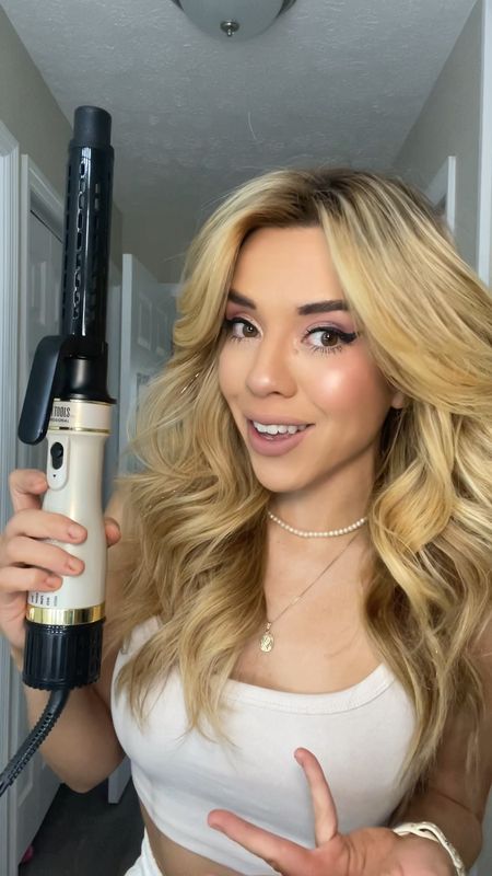 Hot tools curling and drying iron 

#LTKbeauty #LTKFind