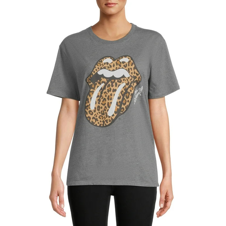 Time And Tru Women's Graphic Tee with Short Sleeves | Walmart (US)