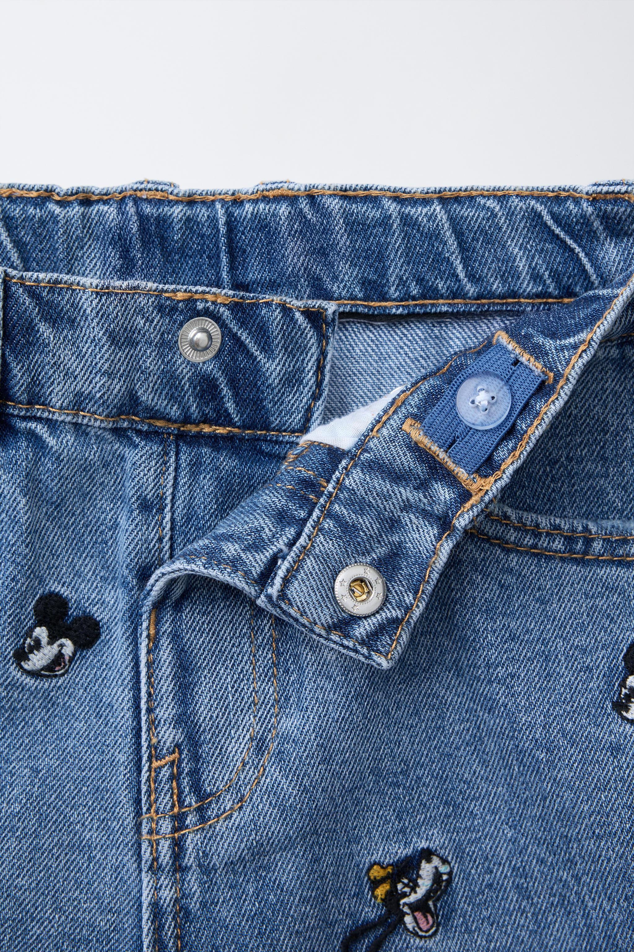 MICKEY MOUSE AND FRIENDS © DISNEY DENIM BERMUDA SHORTS | Zara US