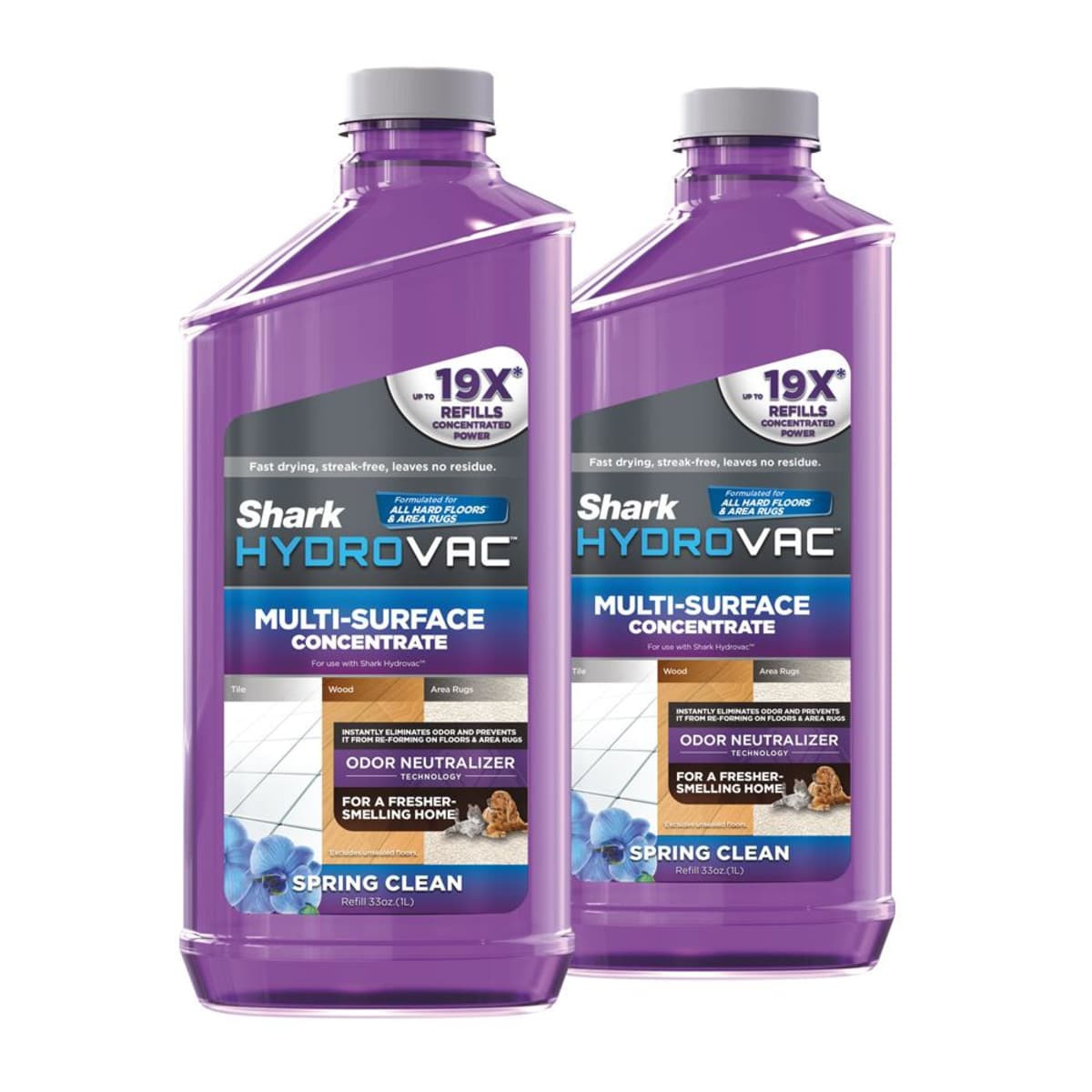 Shark HydroVac 2-pack Multi-Surface Concentrate | WDCM230 | SharkNinja | SharkNinja