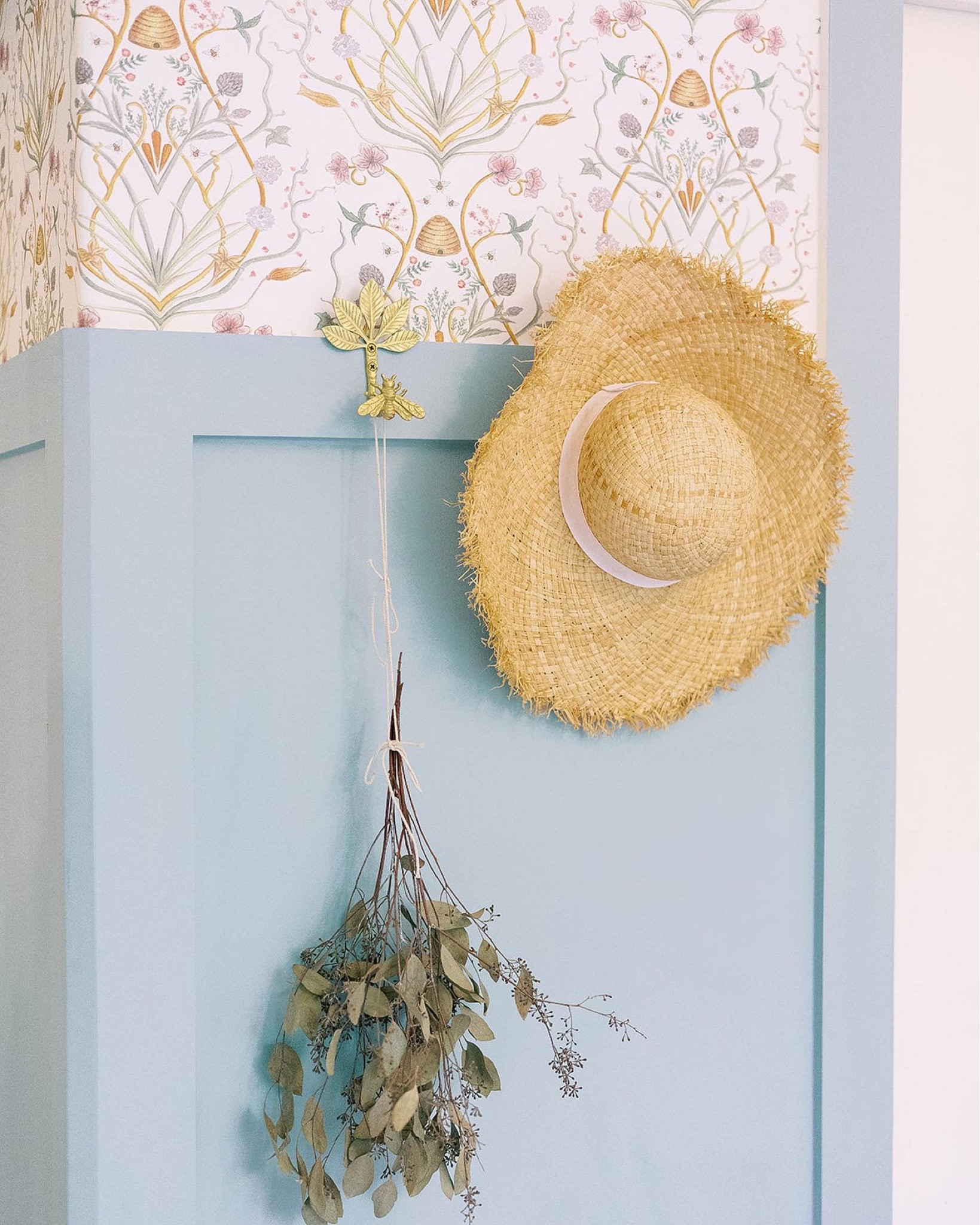 The cutest little bee hooks in a children’s bedroom  with “The Chateau” wallpaper by Angel Strawbridge 🐝

#LTKkids #LTKfamily #LTKhome