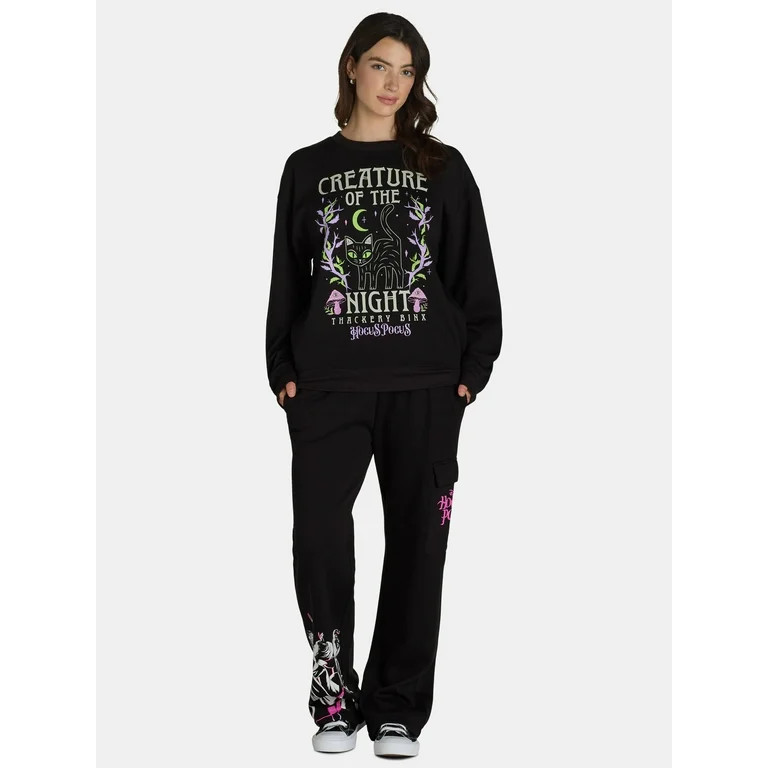 Hocus Pocus Women’s Graphic Print Sweatshirt, Sizes XXS-XXL | Walmart (US)