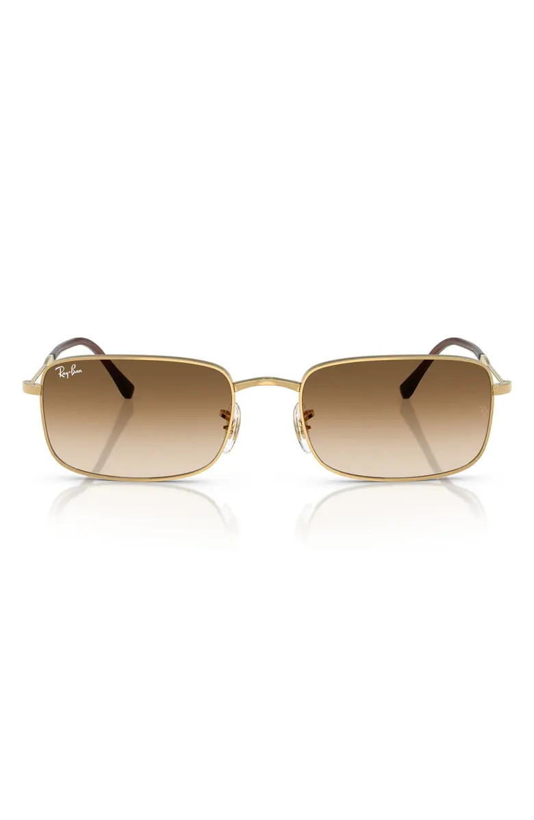 59mm Gradient Rectangle Sunglasses | Nordstrom