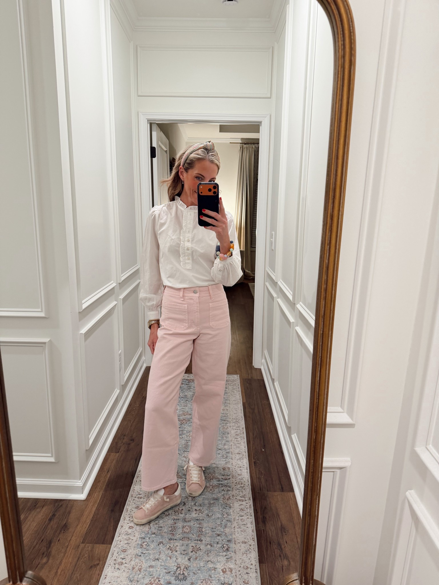 $20 top and target jeans saved me today!! I had to abort the mission of what I was going to wear was thankful that I could whip this together. Added a denim jacket since the weather decided it was going to be below 30.

#LTKgrwm #LTKootd #LTKmomlife