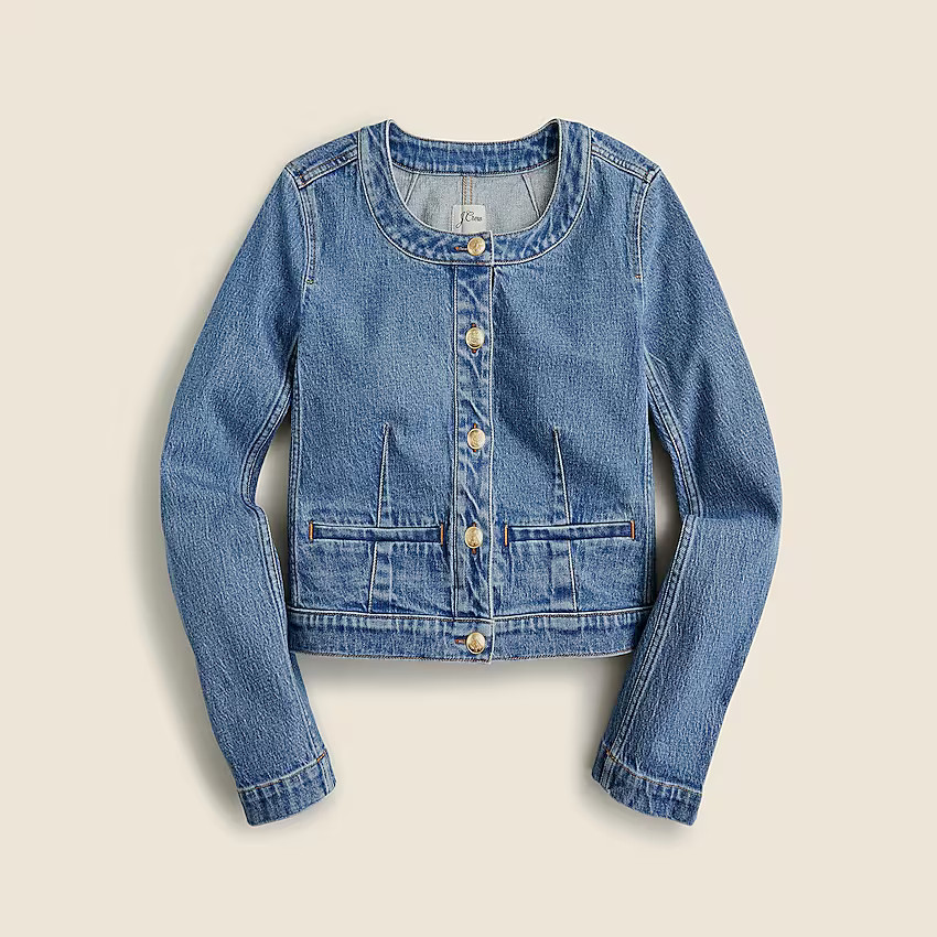 Louisa lady jacket in denim | J. Crew US