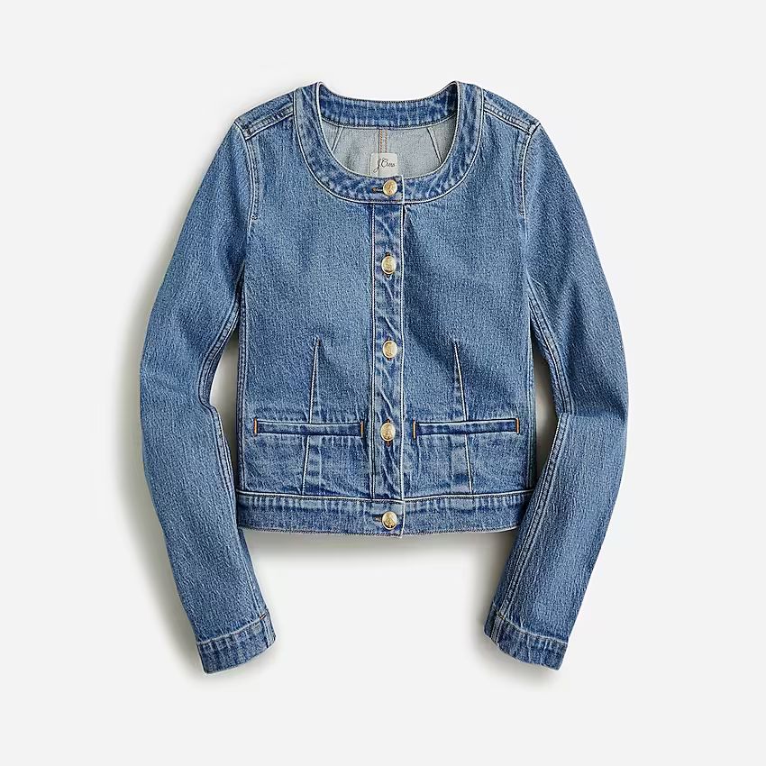 Louisa lady jacket in denim | J.Crew US