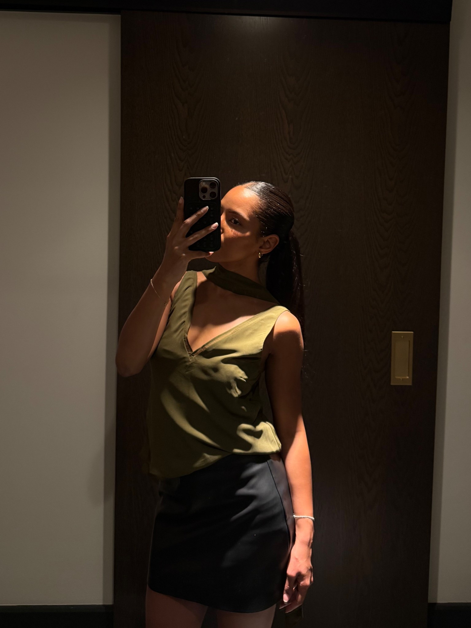 I love a top with a scarf