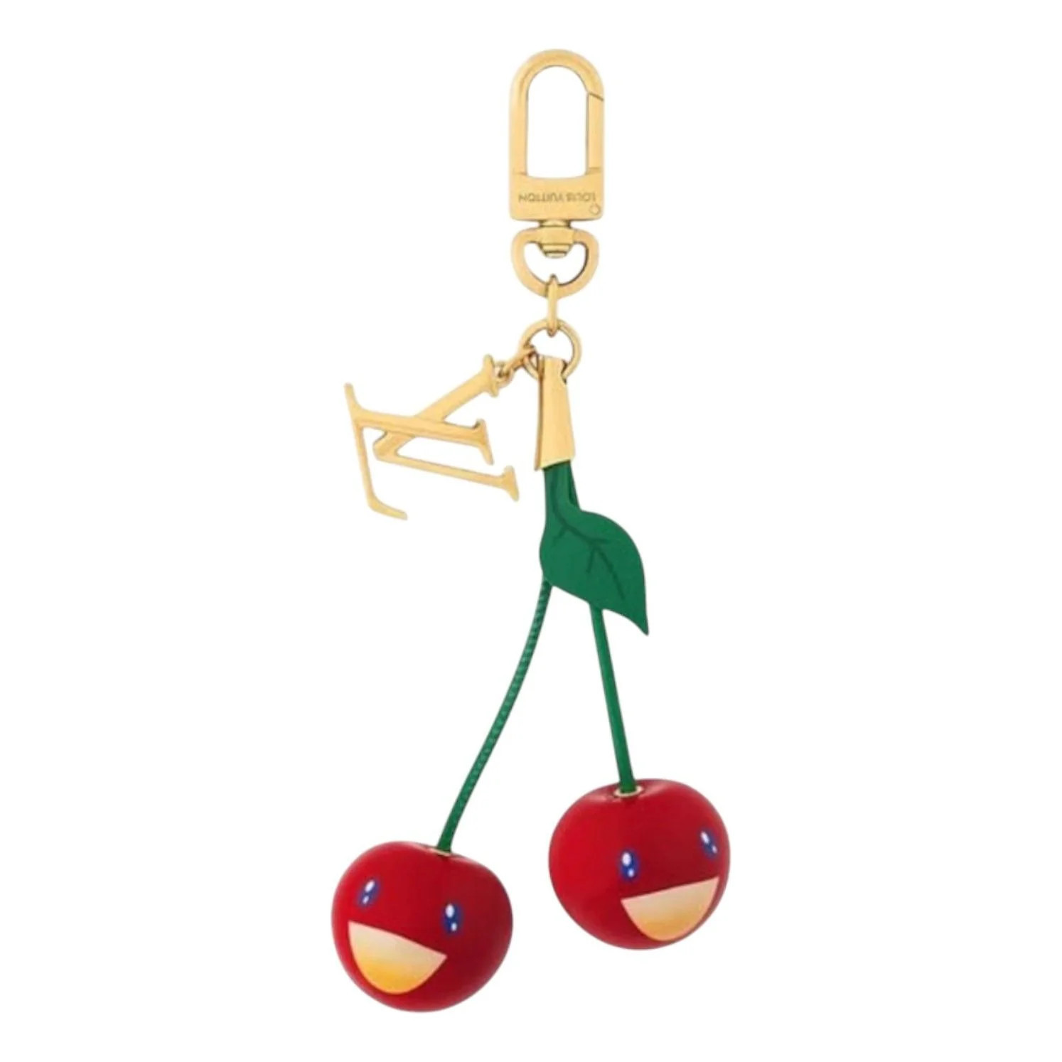 (WMNS) LOUIS VUITTON x Takashi Murakami Cherry Bag Charm 'Gold-tone Metal' M02476 | KICKS CREW