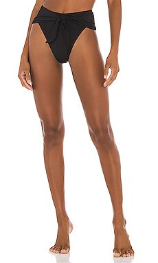 WeWoreWhat Riviera Bikini Bottom in Black from Revolve.com | Revolve Clothing (Global)