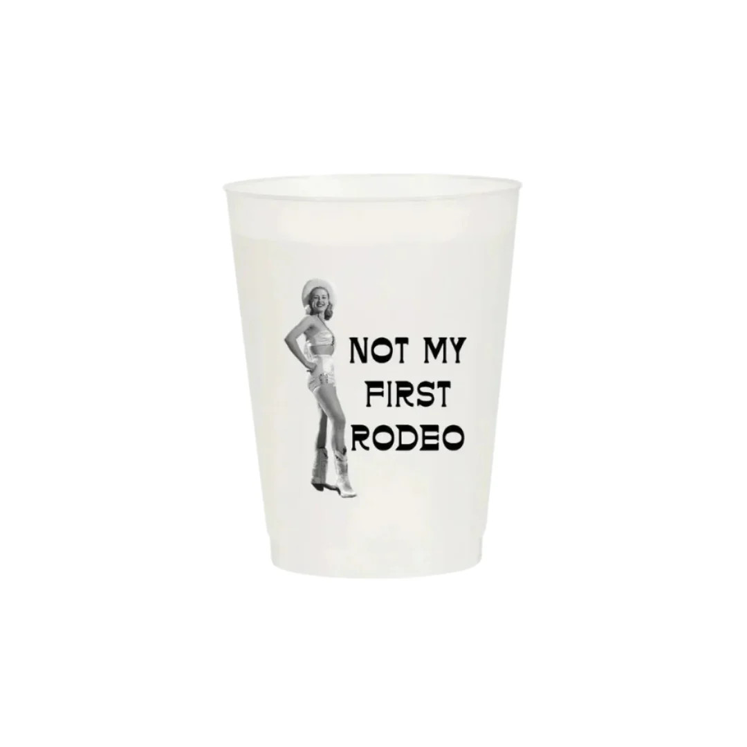 Not My First Rodeo Cups | Pink Antlers
