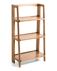 26x14x48 Mid-century 3 Tier Ladder Folding Shelf | Furniture & Lighting | Marshalls | Marshalls