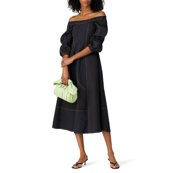 Rejina Pyo Aida Dress black | Rent the Runway