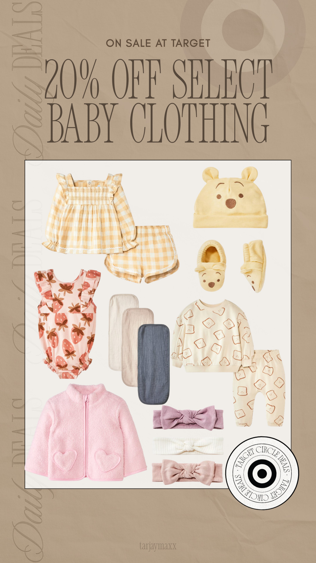 Target baby clothing sale 20% off! If you’ve been wanting to refresh baby basics or grab a few giftable outfits, now is the time!
spring outfits 2026, country concert outfits, date night outfits, spring dresses, business casual workwear, vacation outfits beach, graduation dresses, summer outfits, plus size fashion, work outfits, baby clothing sale, target baby finds, baby outfits spring 

 #LTKBaby