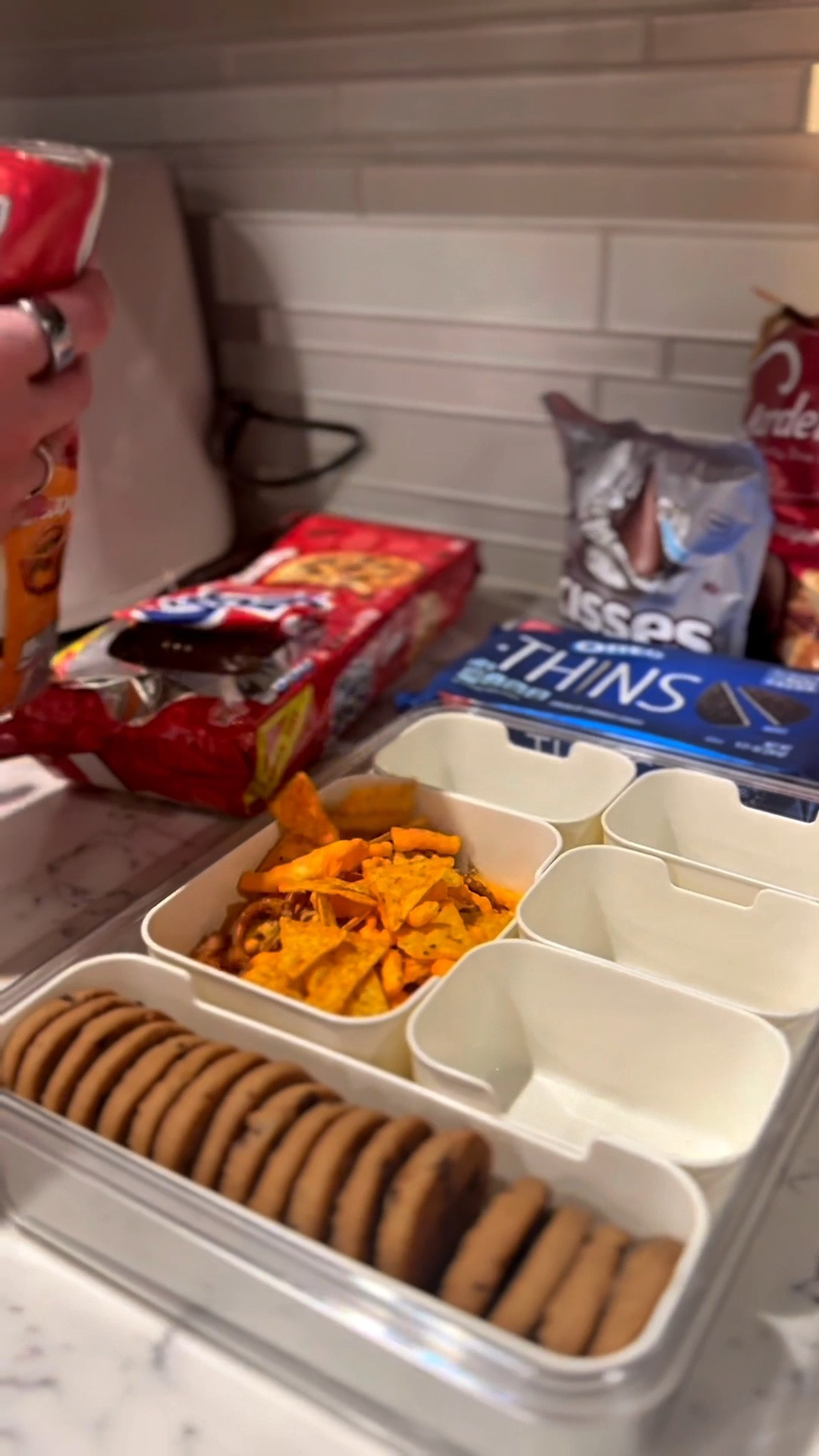 Filling the snackle box for a special family fun night on New Years Eve! 


 #asmr #amazonfinds #snackbox #walmartfinds #lifehacks

#LTKHome #LTKGiftGuide #LTKFindsUnder50