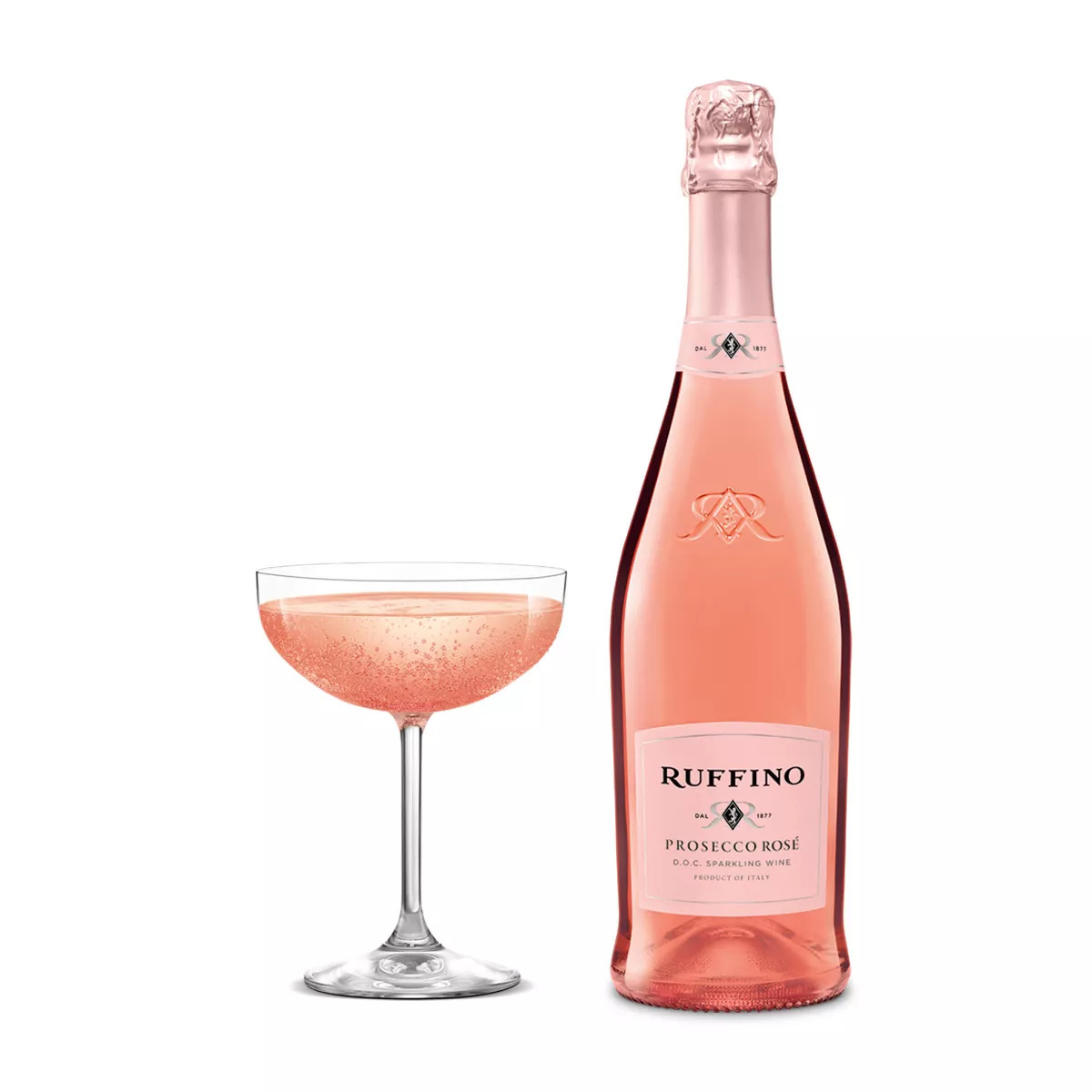 Ruffino Prosecco DOC Italian Rose Sparkling Wine - 750ml Bottle | Target