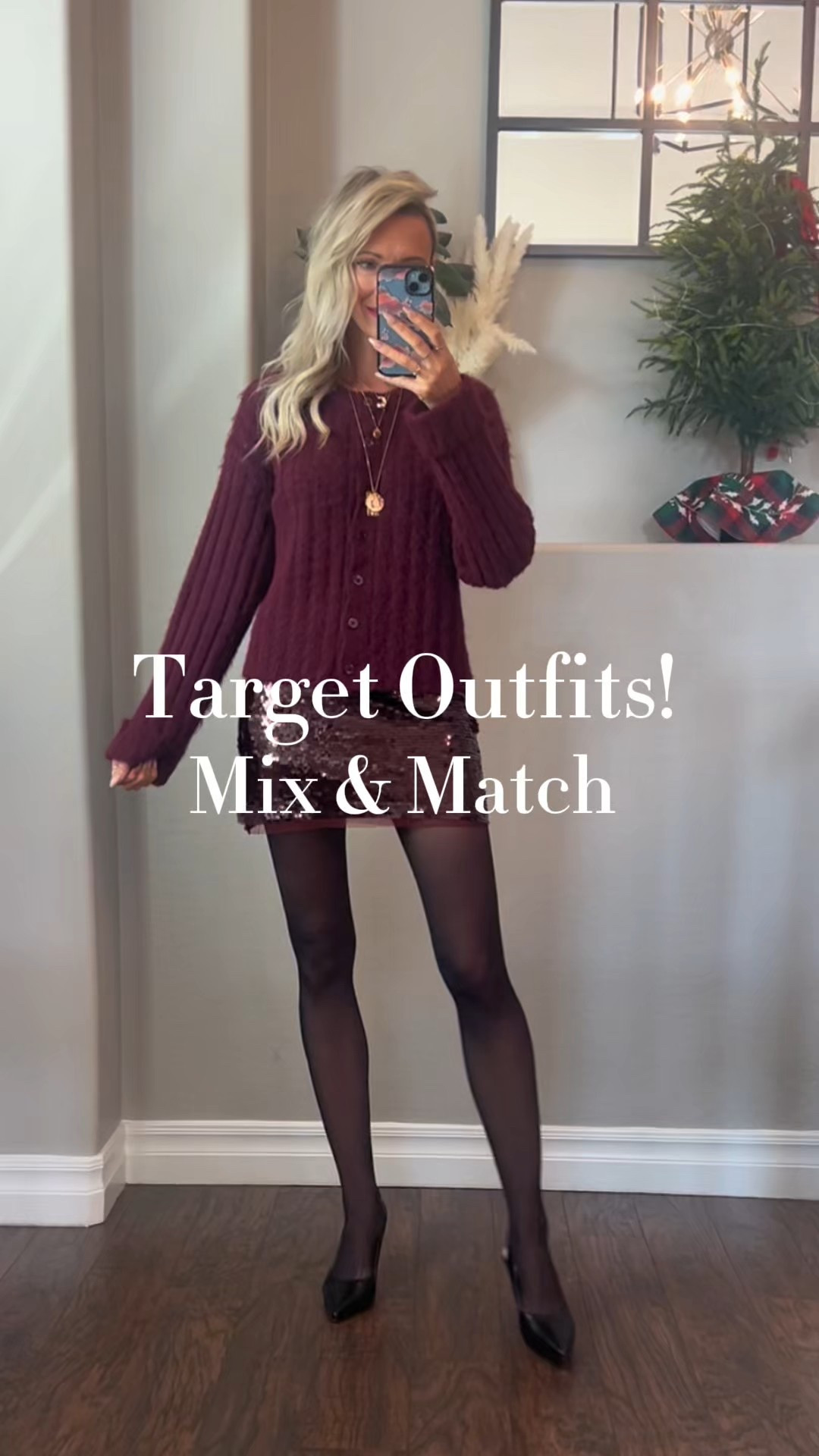 Target Outfits! Mix and match! 

Sparkly skirt, cozy sweater, daily 5 fashion, everyday outfitt

#LTKHoliday #LTKootd #LTKFindsUnder50