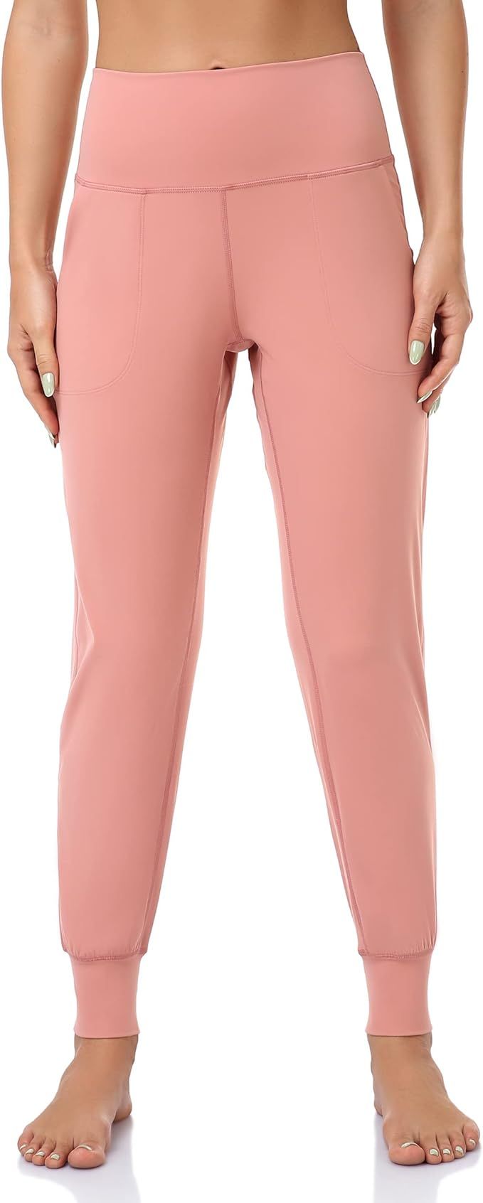 Colorfulkoala Women's Buttery Soft High Waisted Joggers with Pockets Lightweight Sweatpants & Lou... | Amazon (US)