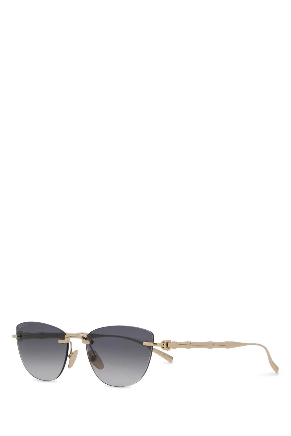 Gucci EYEWEAR Gold Metal Sunglasses — Gold | Italist Inc.