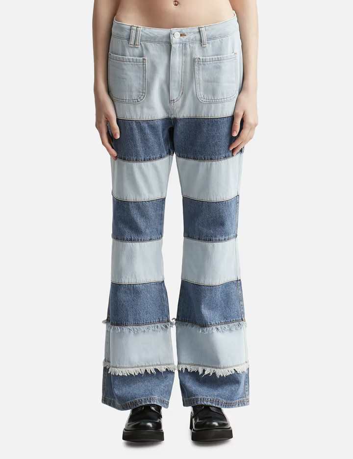 Mahina Blocking Patchwork Jeans | Hypebeast