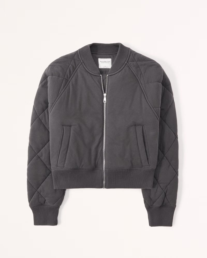 Quilted Bomber | Abercrombie & Fitch (US)
