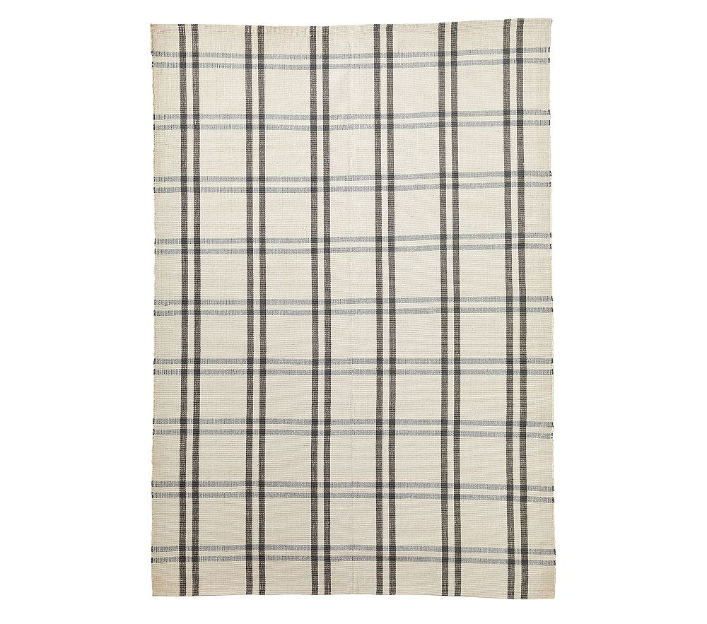 Plaid Woven Rug | Pottery Barn Kids