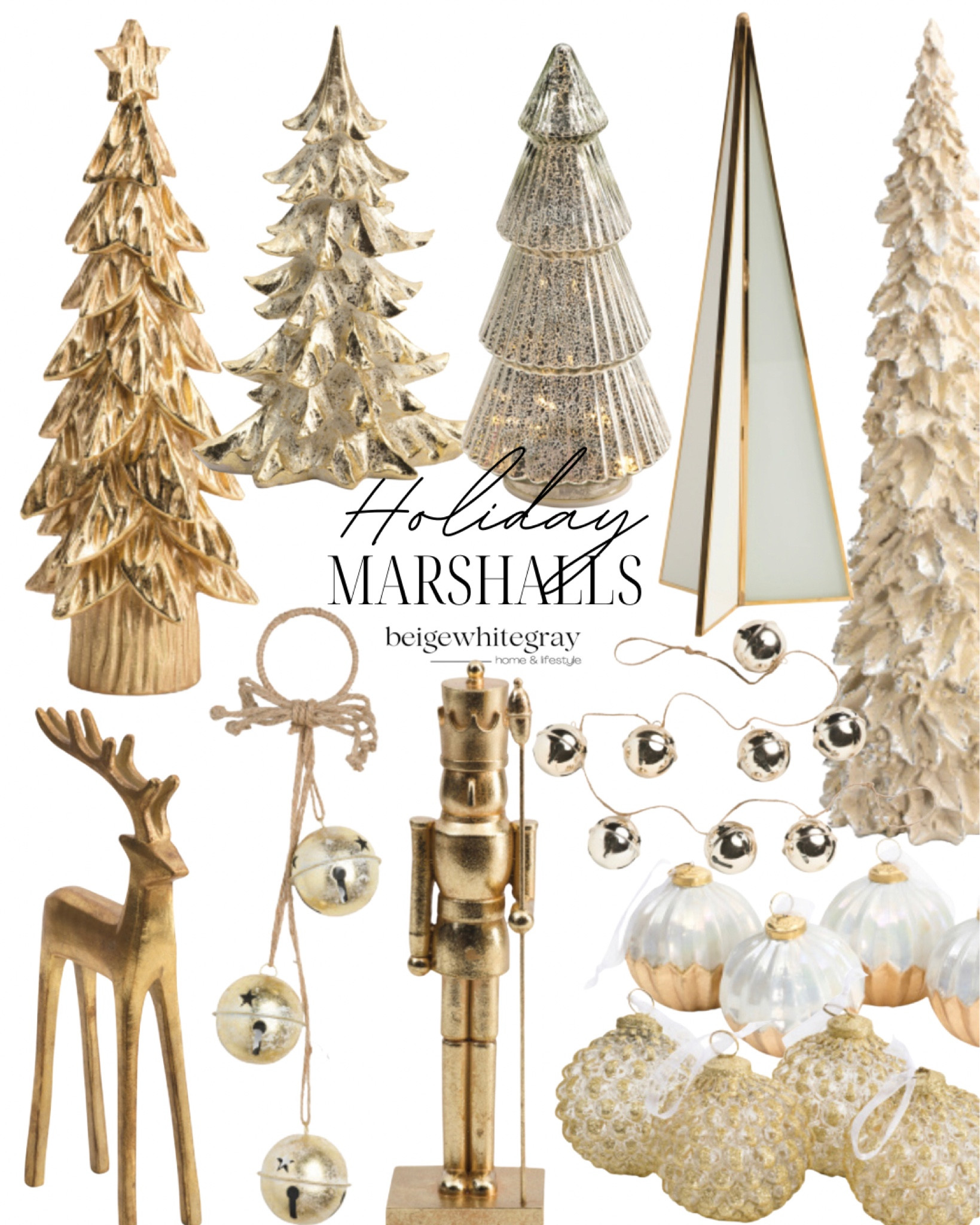 Holiday decor I’m loving from Marshall’s! From the affordable table top trees to the nutcracker and reindeer!

#LTKhome #LTKfindsunder50 #LTKHoliday